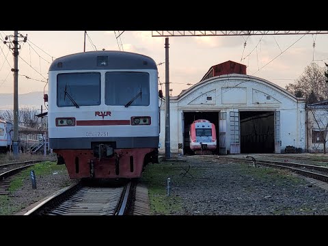 საქართველოს რკინიგზის მატარებლები Trains of the Georgian Railways